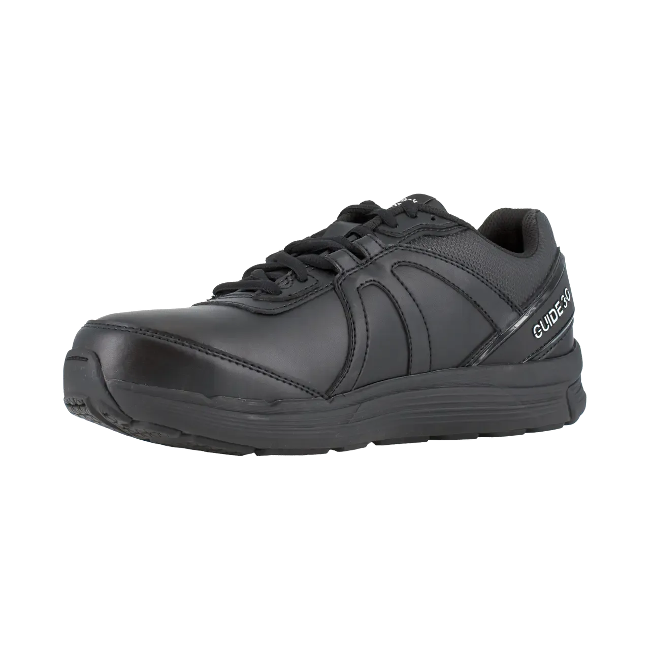 Guide Steel-Toe Athletic Work Shoe Black