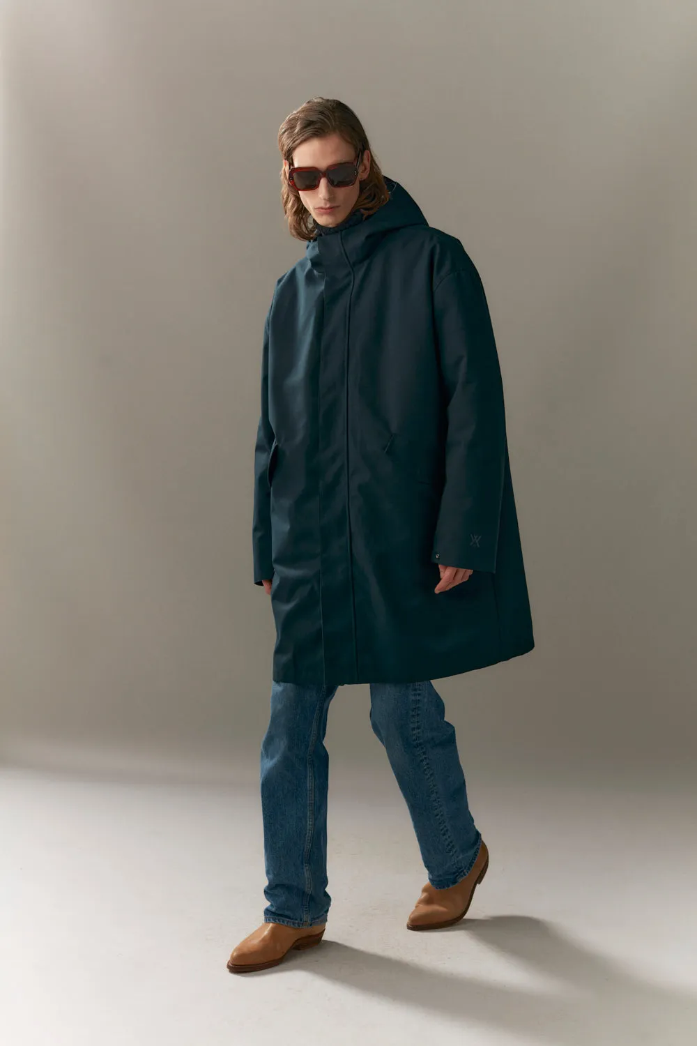 GUNTHER O RE-DOWN INNER SPOILER AW23 navy