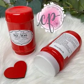 Heartthrob - Red Chalk Paint 8oz - Miss Lilian's No Wax Chock Paint