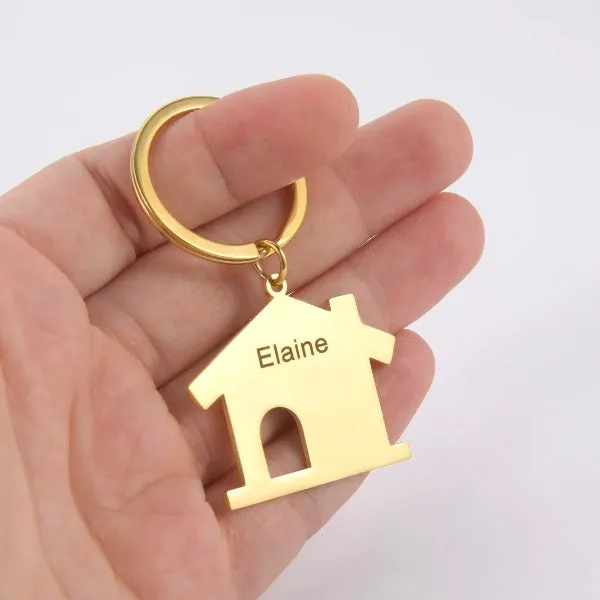 Home Name Keychain