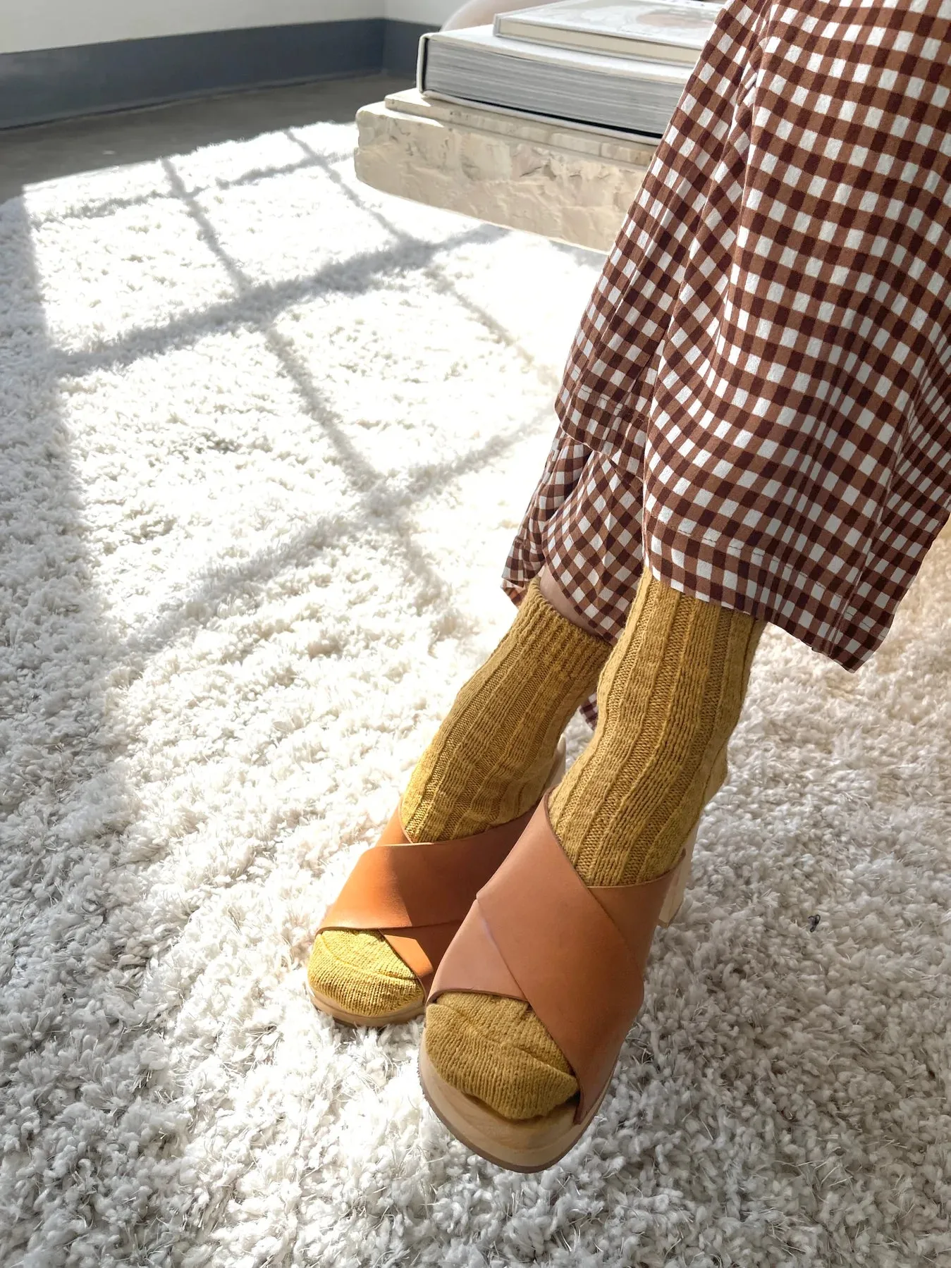 Hut Socks Ochre