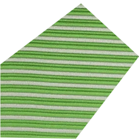 Jasstripe Tie-Bow & Hank Set Col #13-Lime