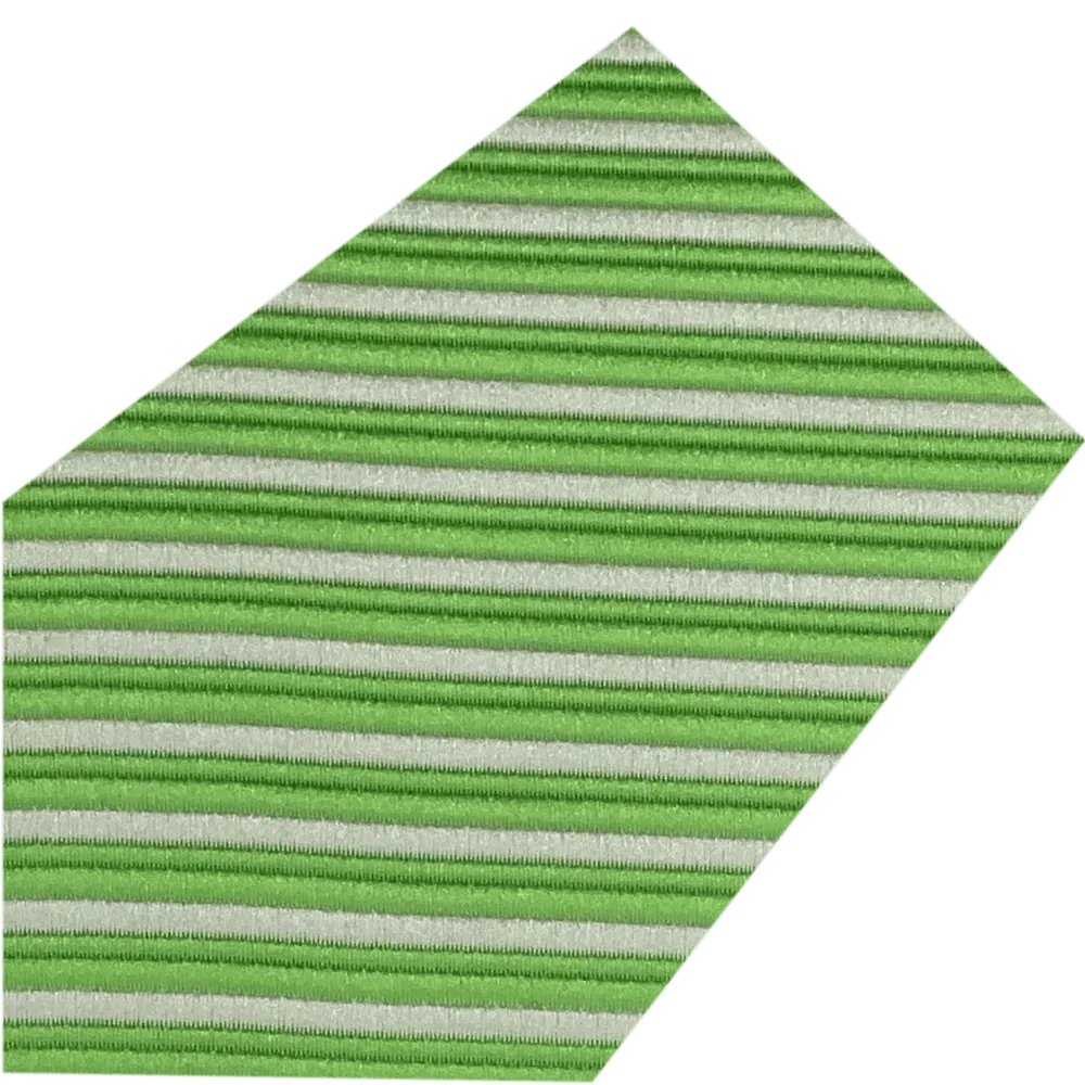 Jasstripe Tie-Bow & Hank Set Col #13-Lime