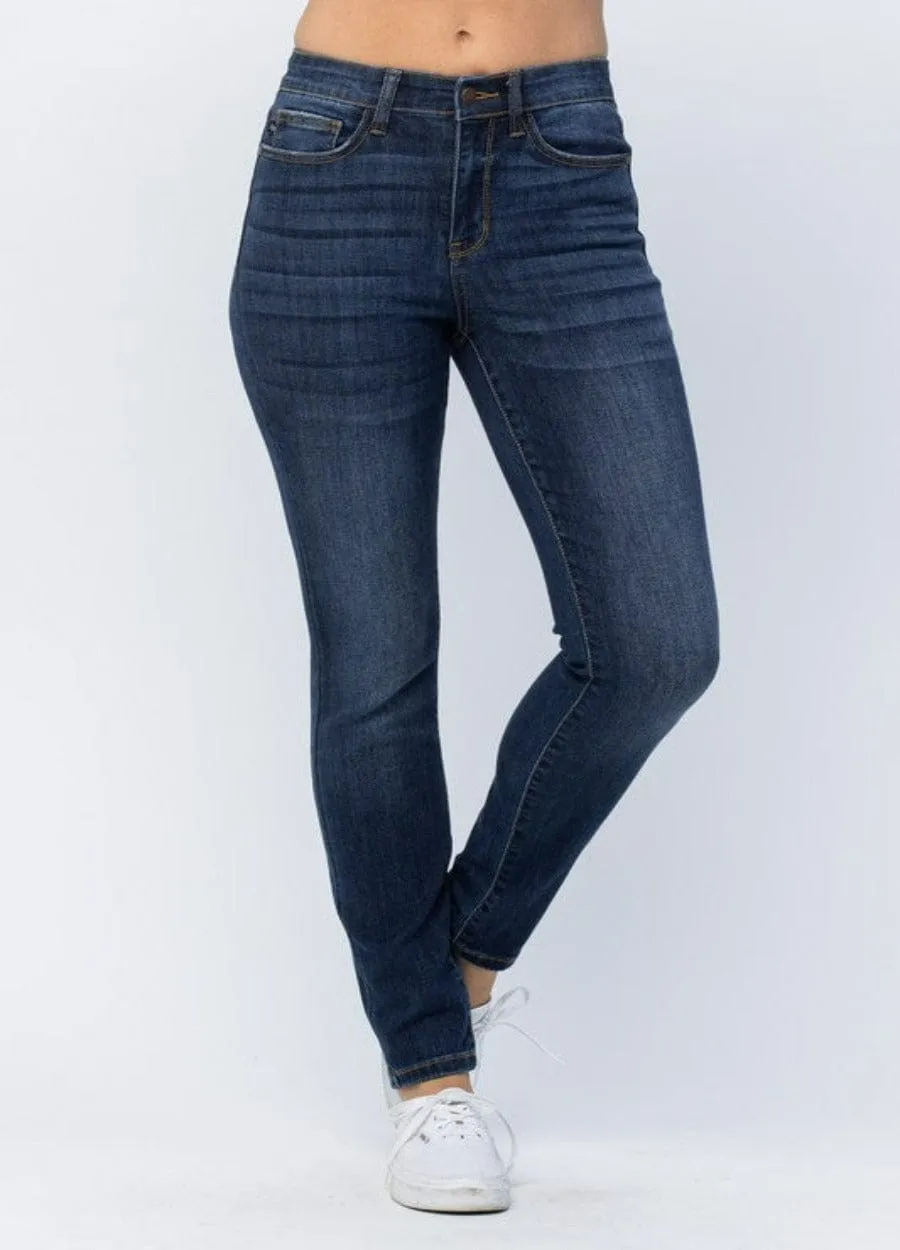 Judy Blue - Hi-Rise Dark Relaxed Fit Jean