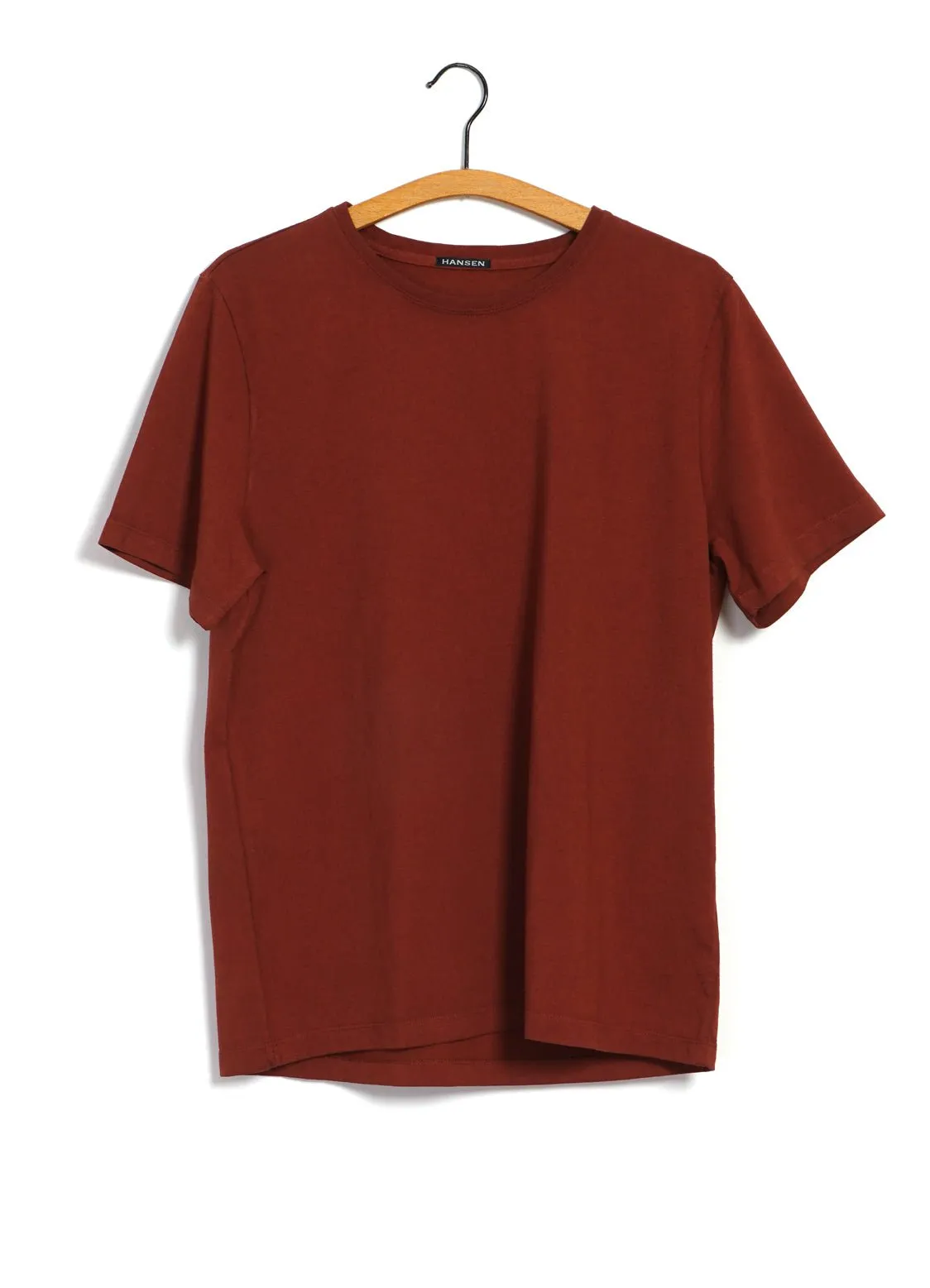 JULIAN | Crew Neck T-Shirt | Terracotta