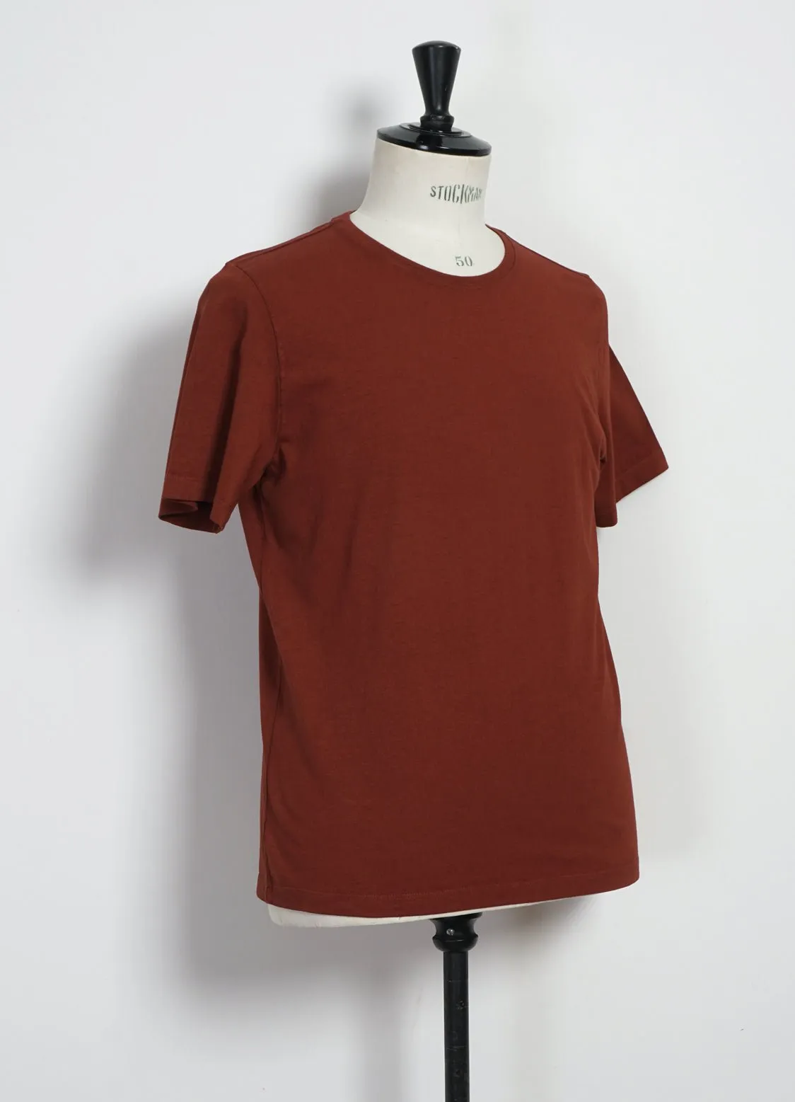 JULIAN | Crew Neck T-Shirt | Terracotta