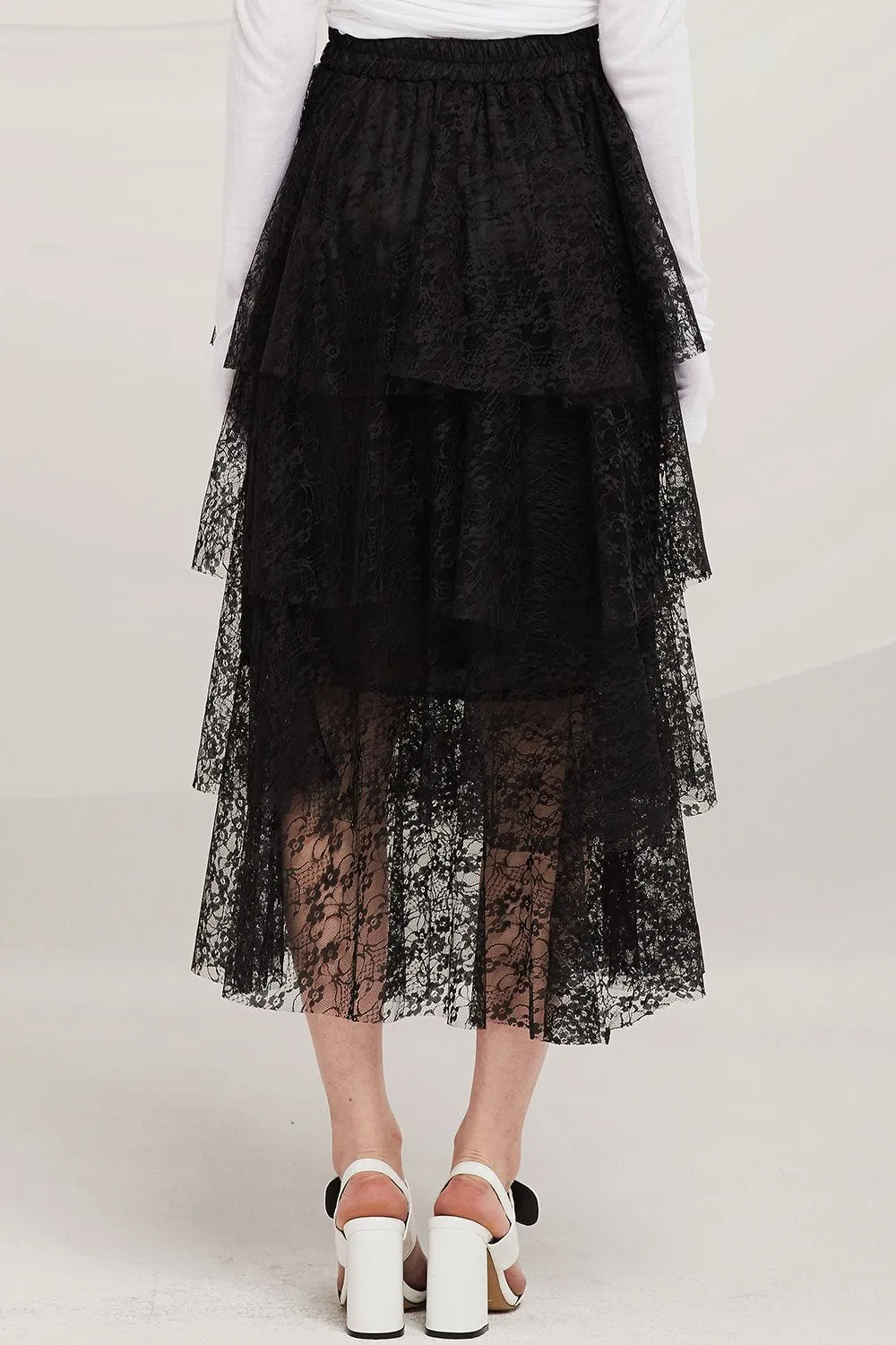 Julian Tierd Lace Long Skirt