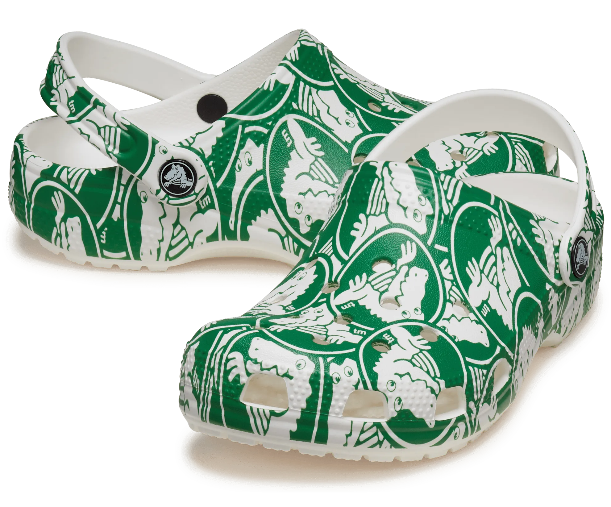 Kids' Classic Duke Print Clog