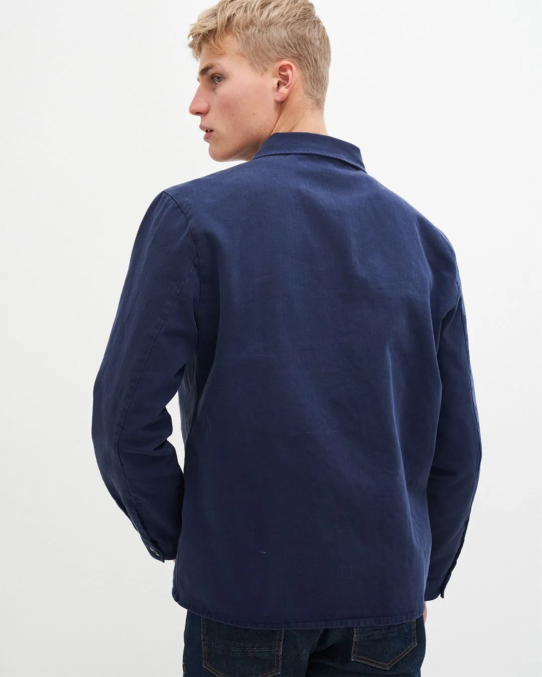 KUYICHI Peter worker jacket blue men