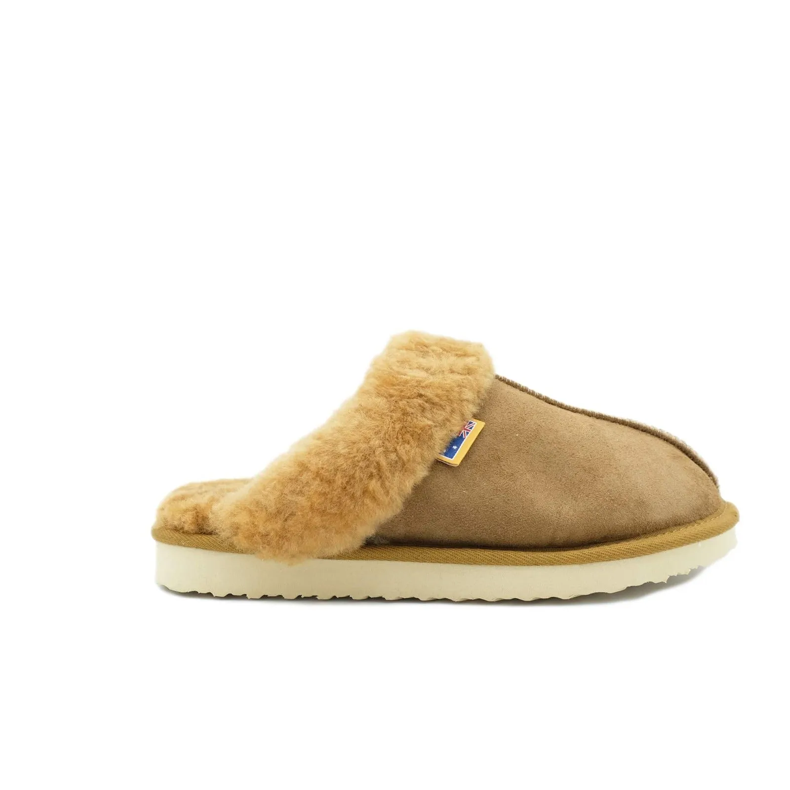 Lady's Sheepskin Scuff Slippers - Size 5 and 6 Remaining [Clearance]