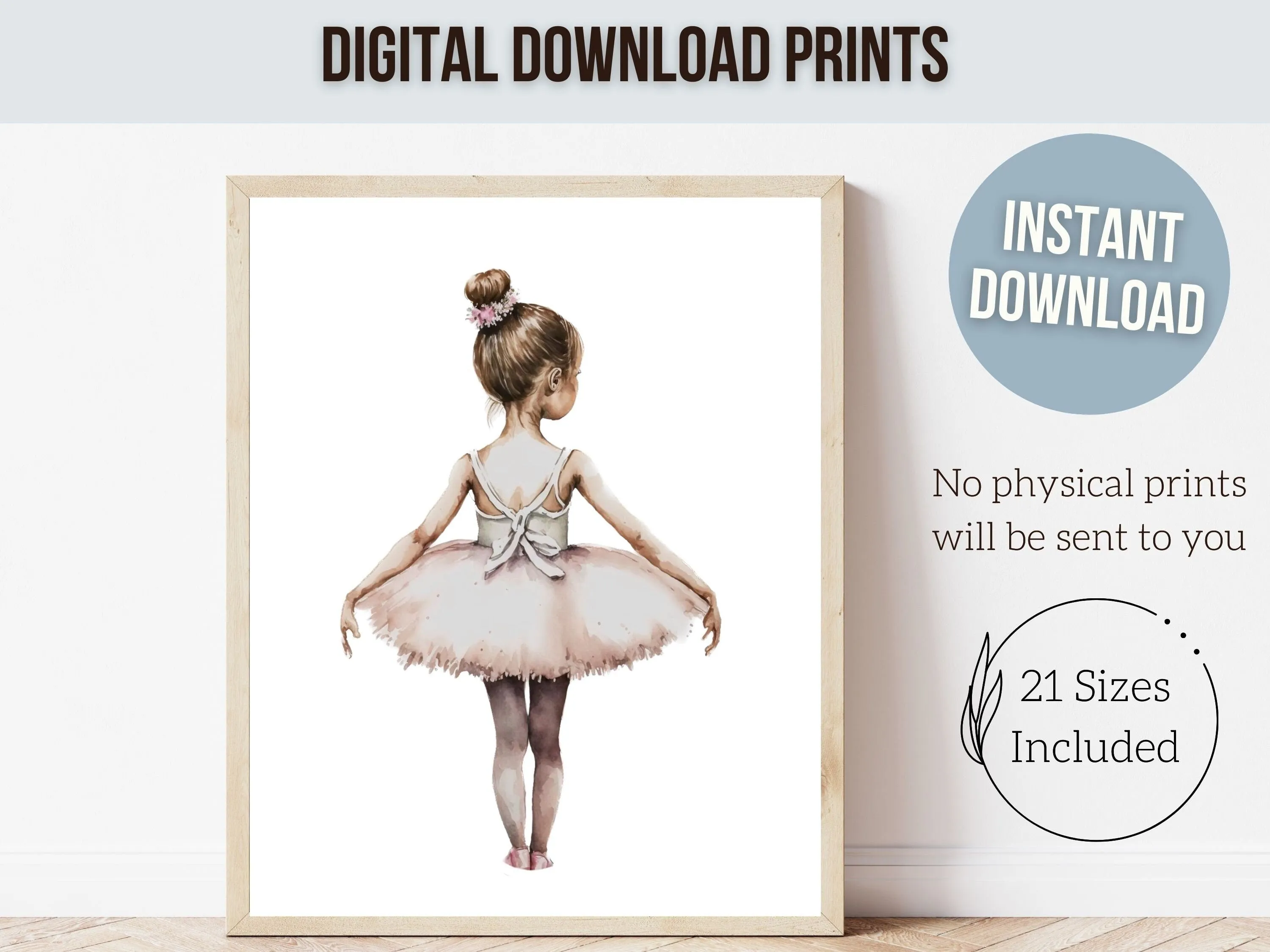 Little Ballerina Prints - Set 2