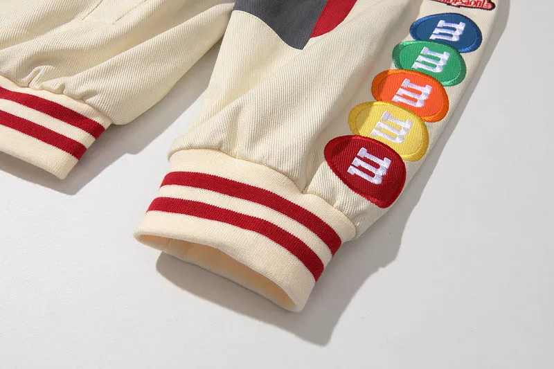 M and M | Oversized Varsity Jacket