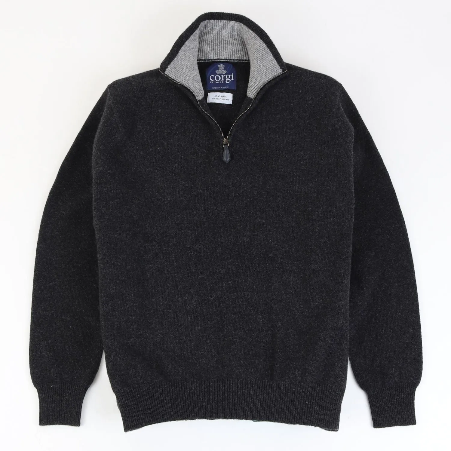 Men's Zip Neck Sweater