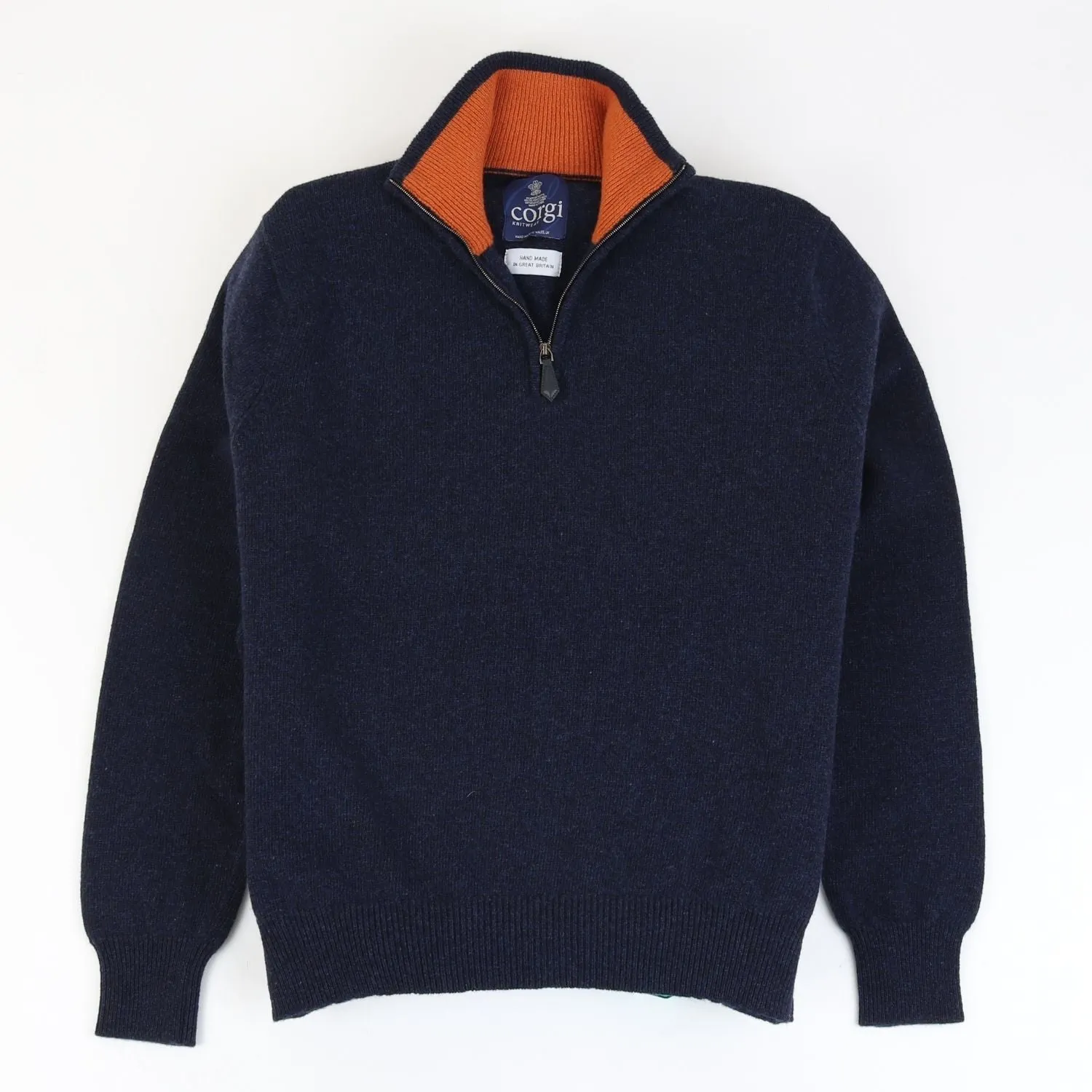 Men's Zip Neck Sweater