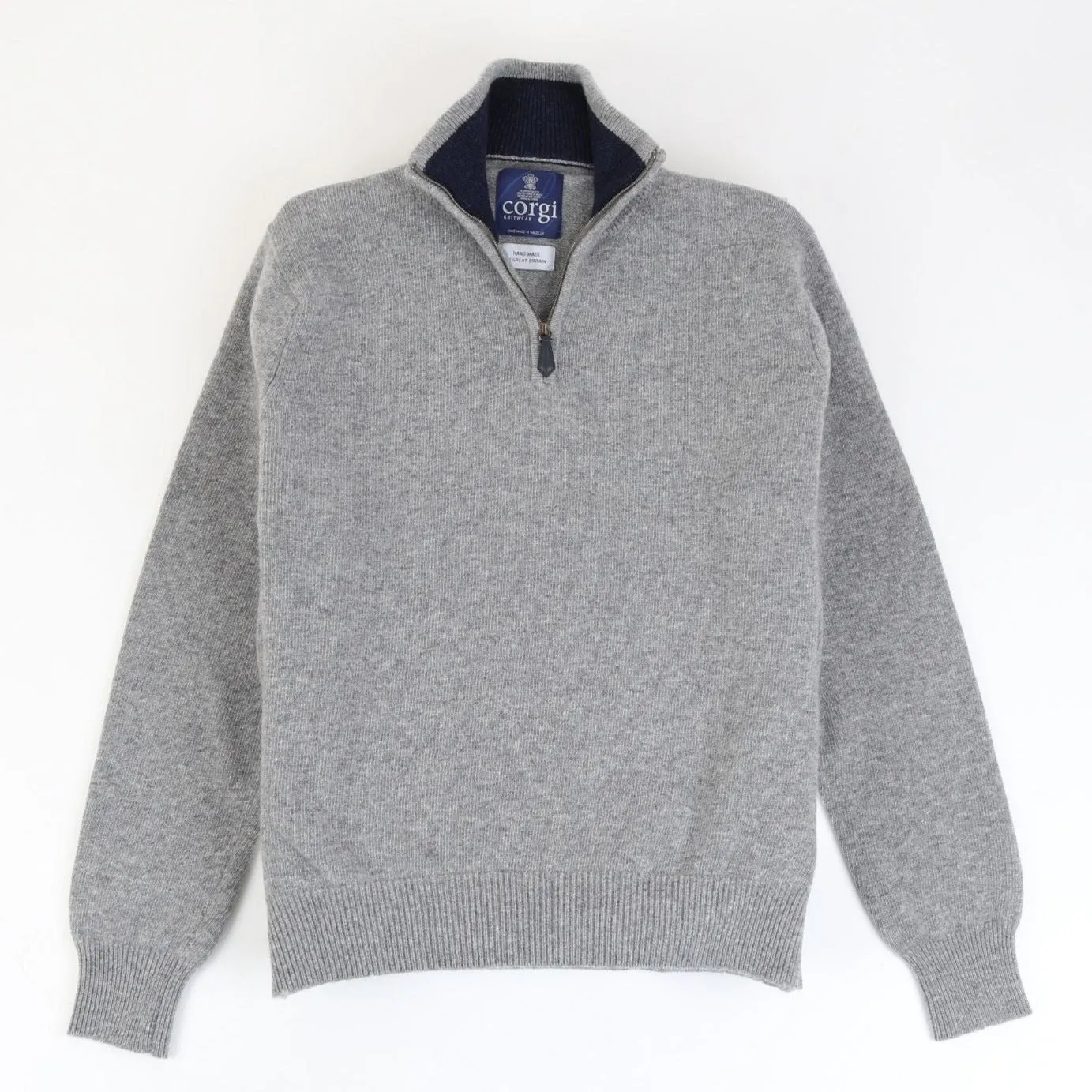 Men's Zip Neck Sweater