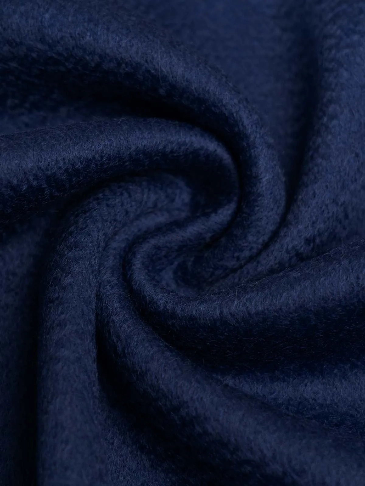 Navy Blue Cashmere Scarf