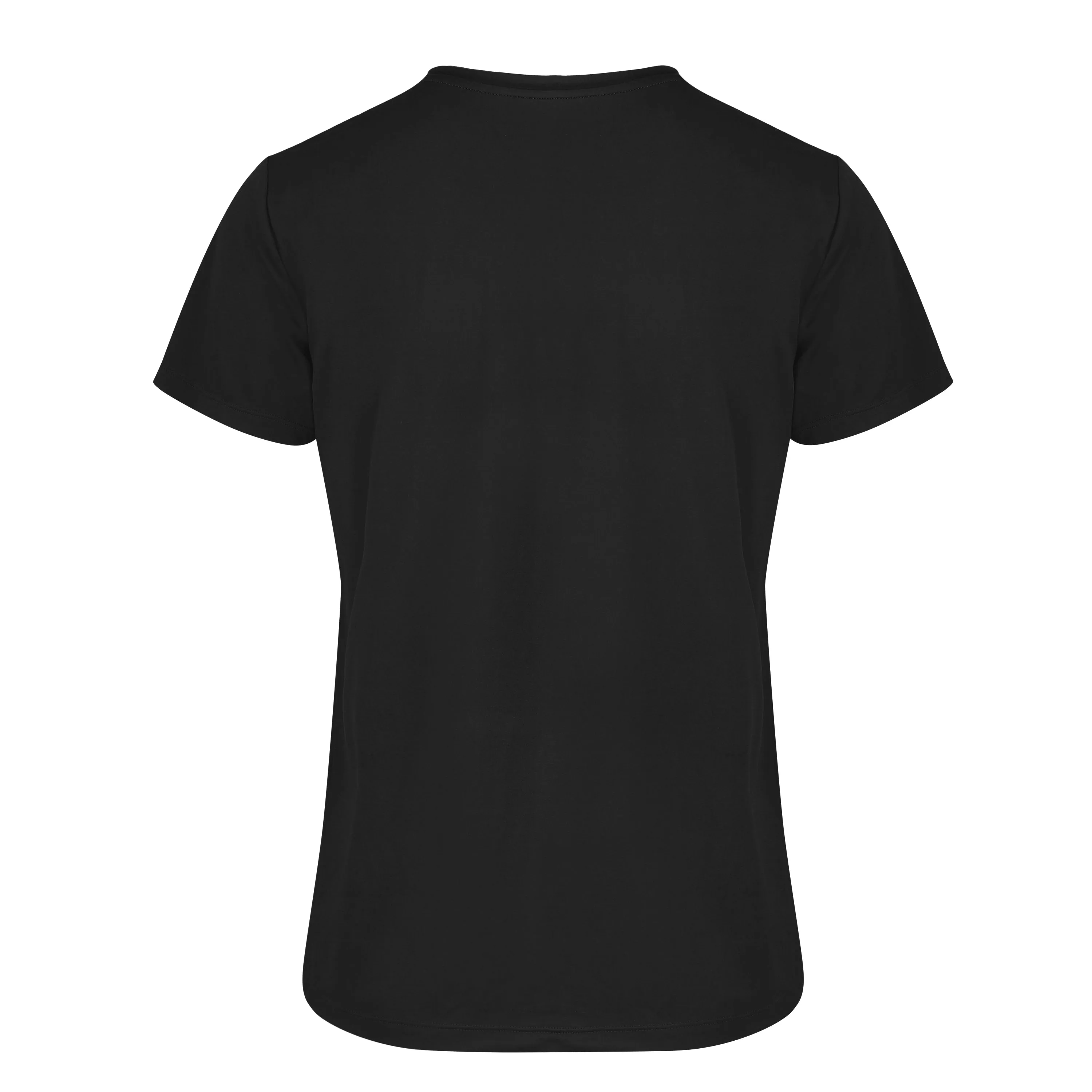 Nova Ultra Lightweight Crew Neck Tee | Recycled Nylon | Black