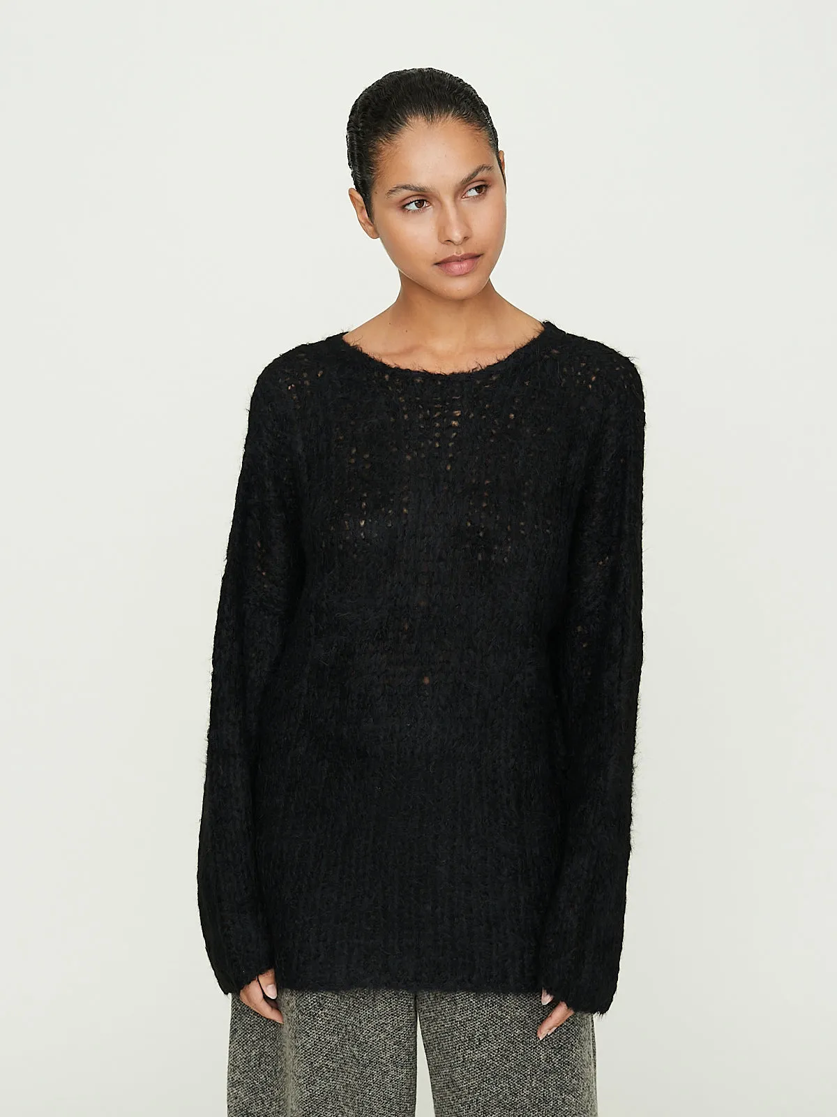 Oversized Sweater in Black