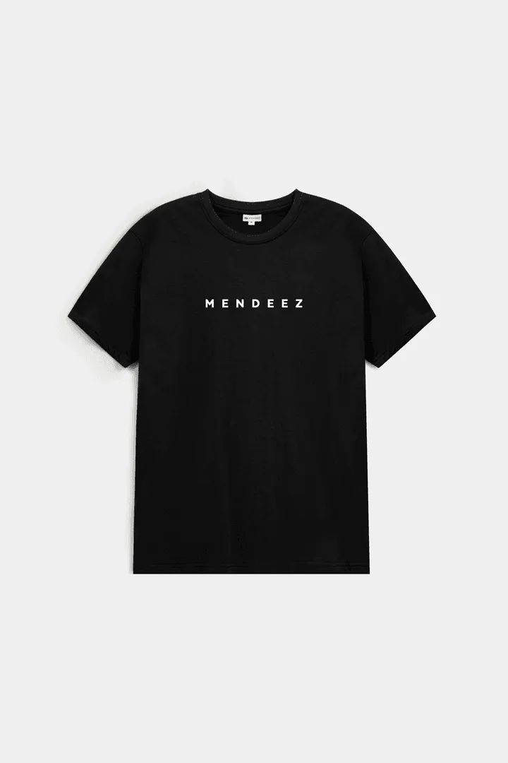 Printed Graphic T-Shirt - Black