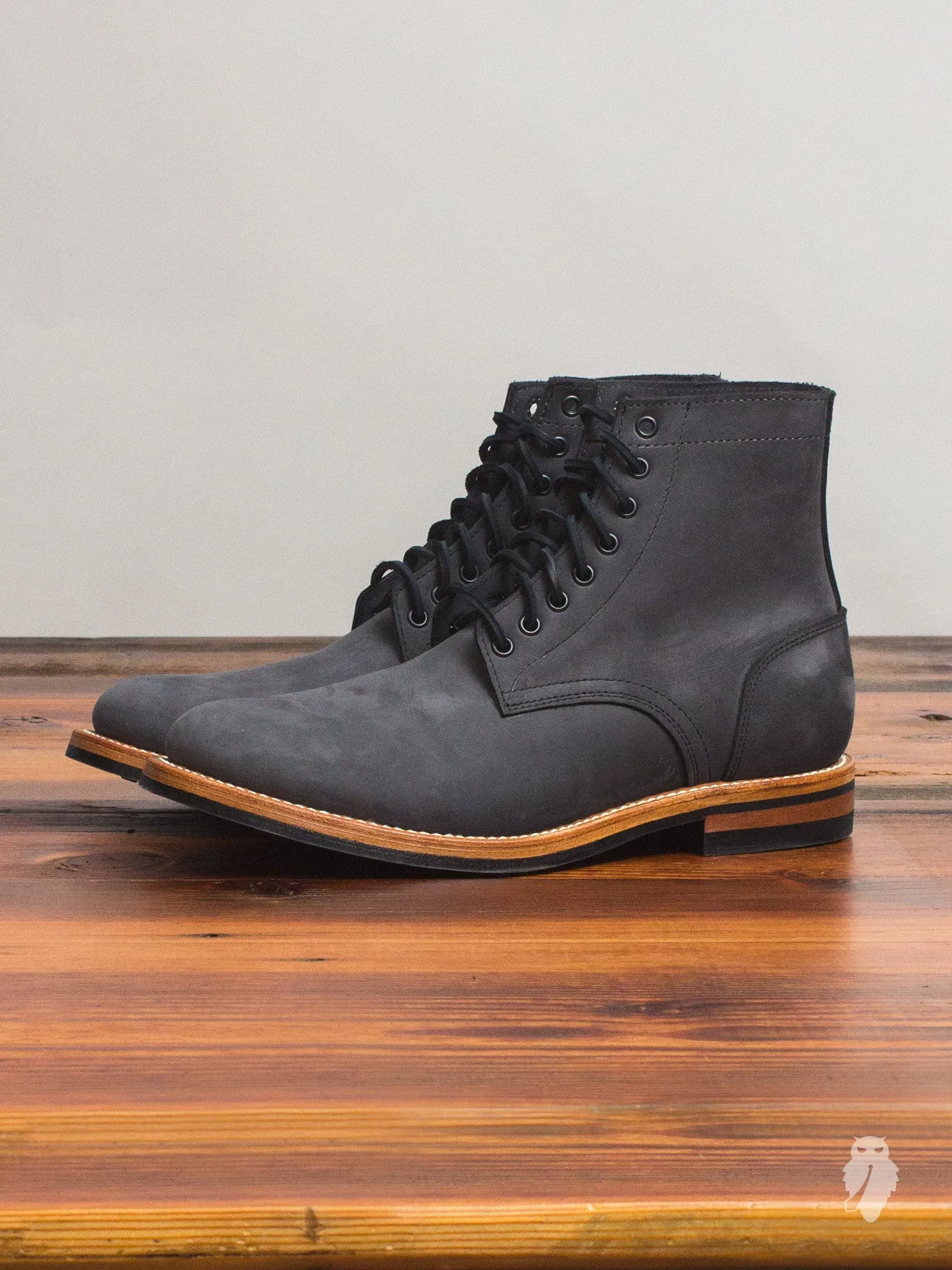 "Dainite Trench Boot" in Matte Black