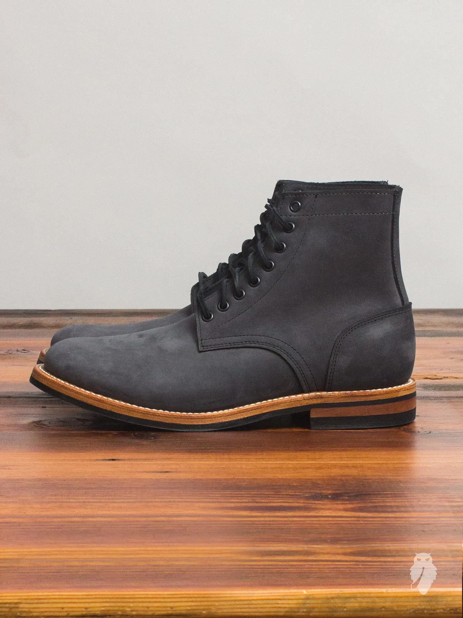 "Dainite Trench Boot" in Matte Black