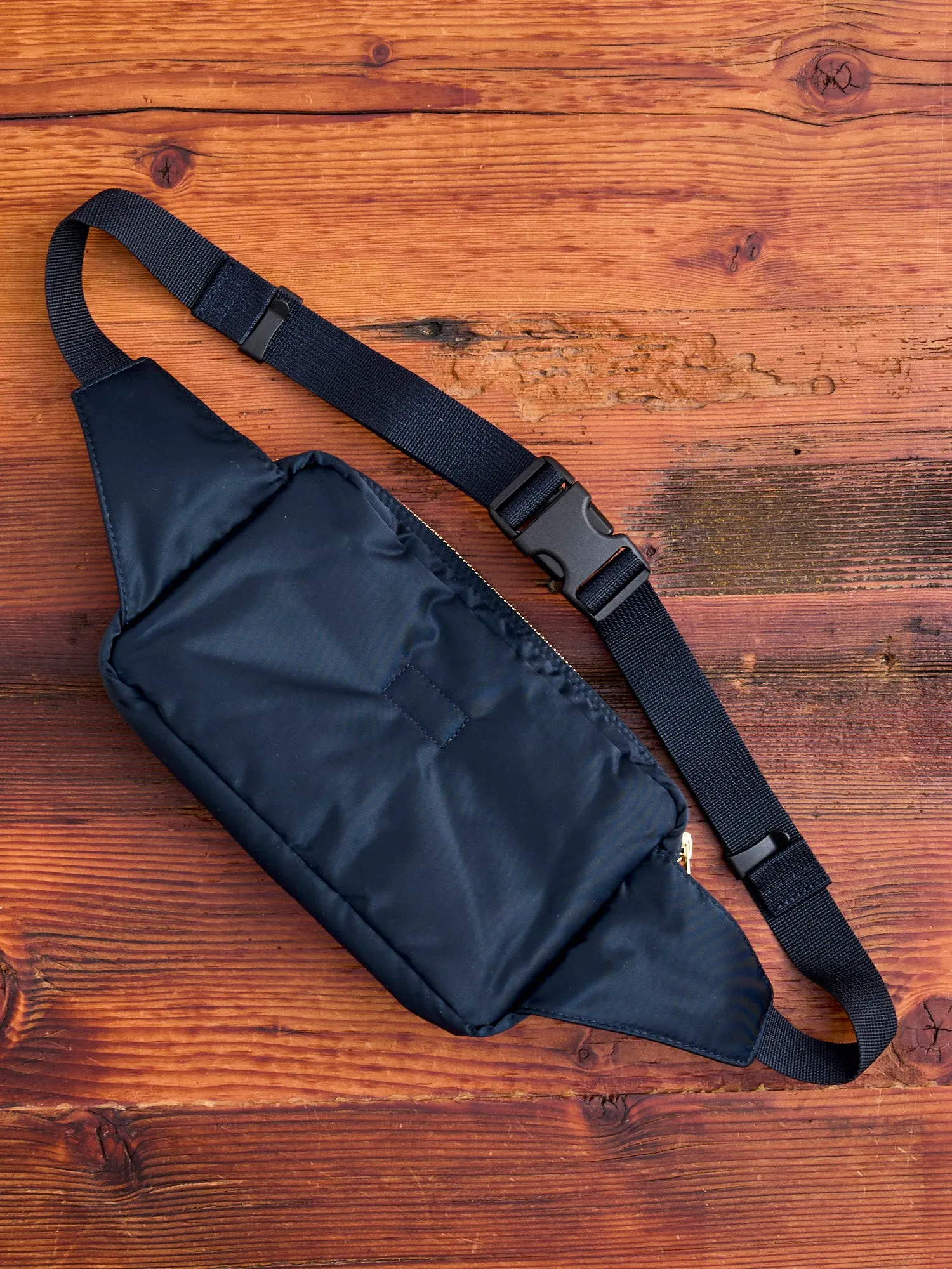 "Tanker" Waist Bag in Iron Blue