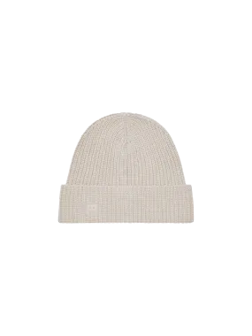 Recycled Cashmere Hat—oatmeal