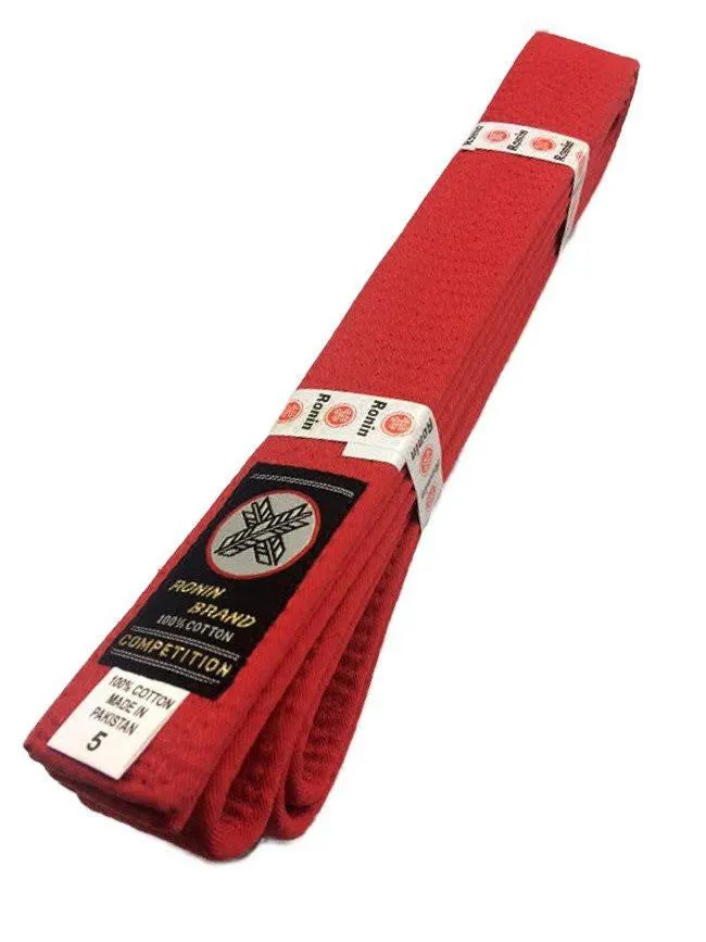 Ronin Brand Deluxe Red Belt