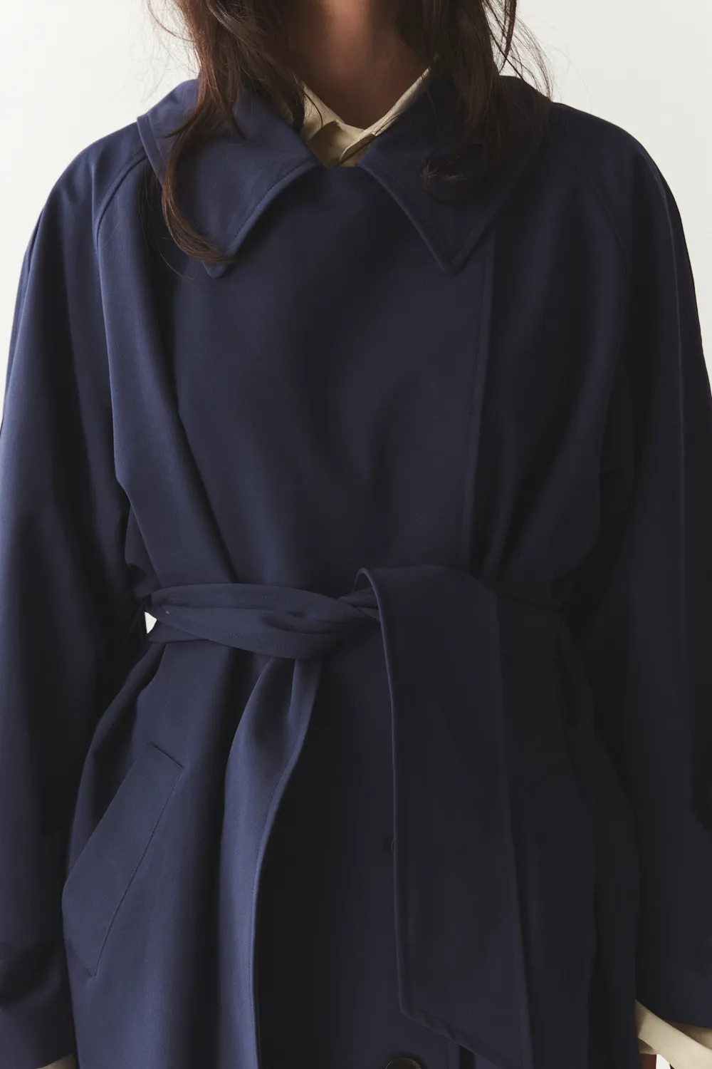 ROOMY TRENCH SS'24 NAVY