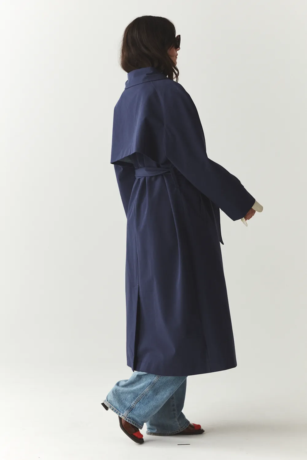 ROOMY TRENCH SS'24 NAVY