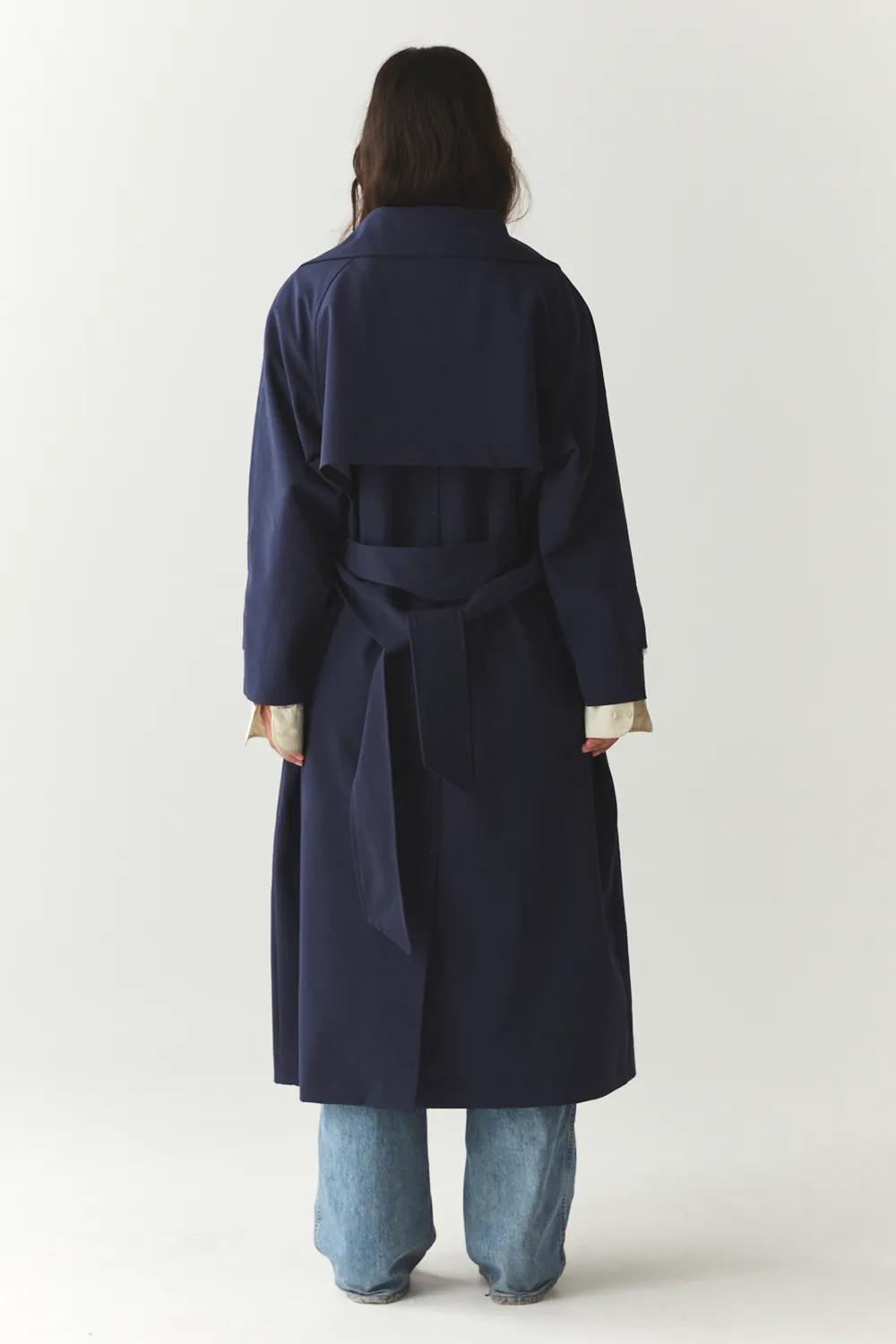 ROOMY TRENCH SS'24 NAVY