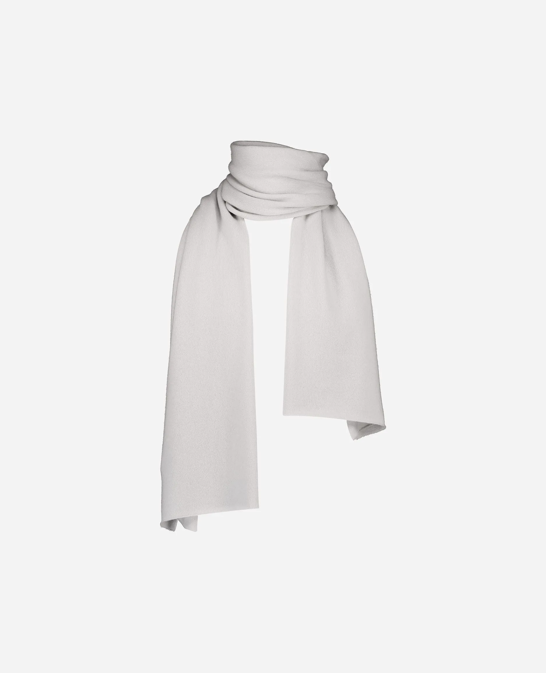 Schal aus Cashmere in Grau