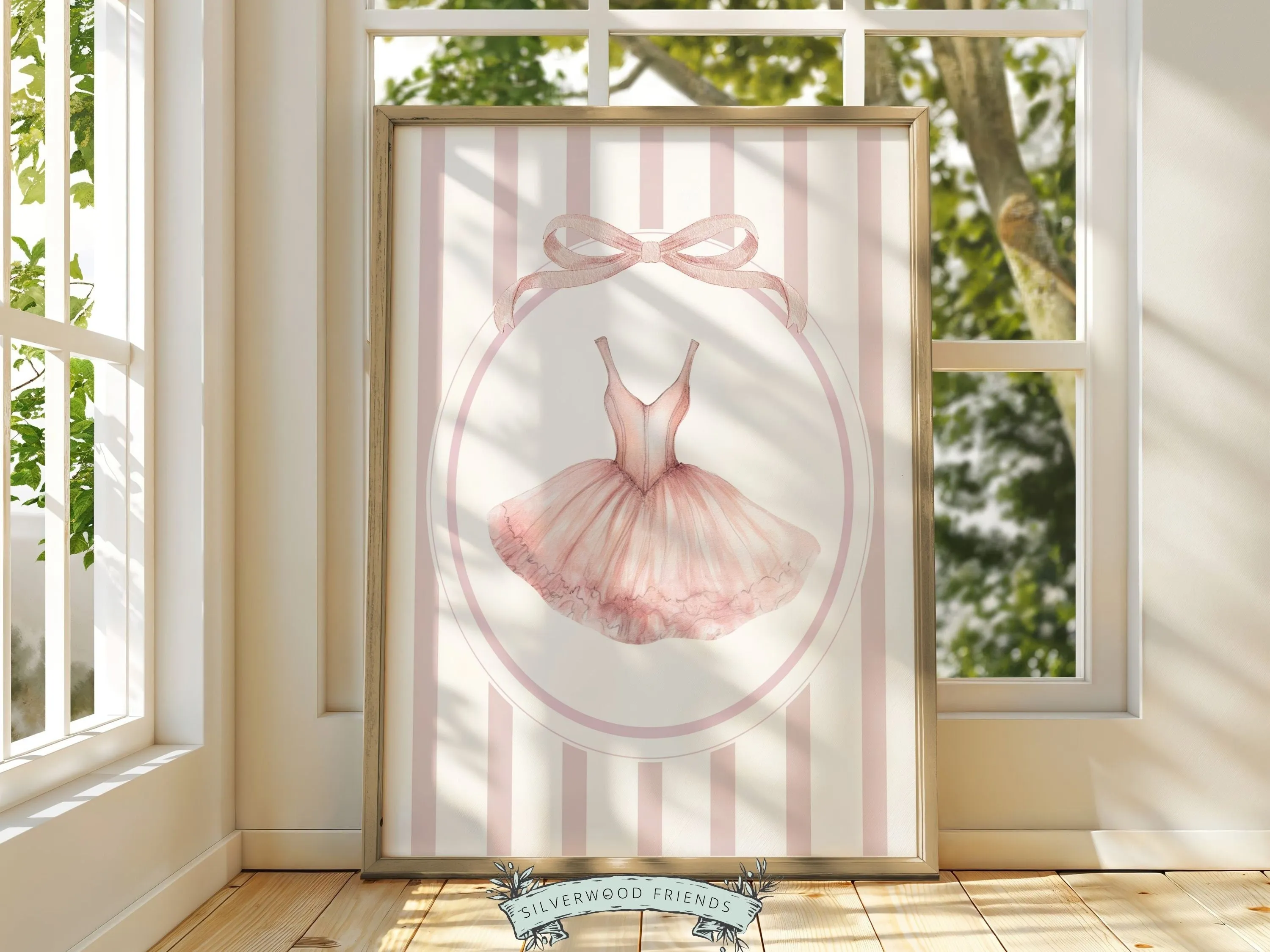 Set of 4 Ballerina Prints - 003