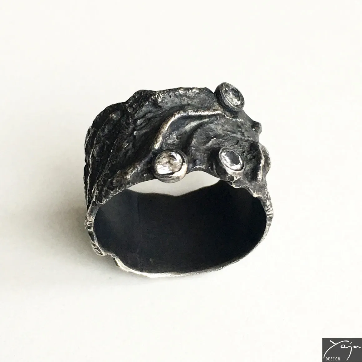 Silver & Zircon Ring No.5