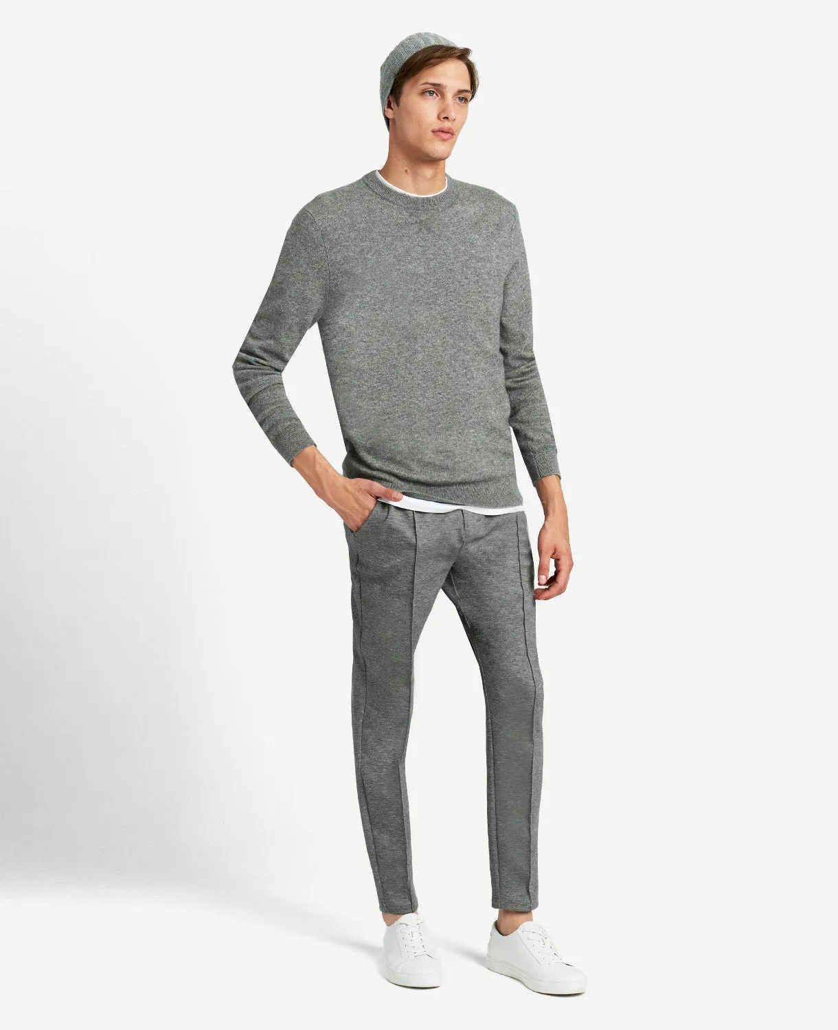 Site Exclusive! Crew Neck Cashmere Sweater