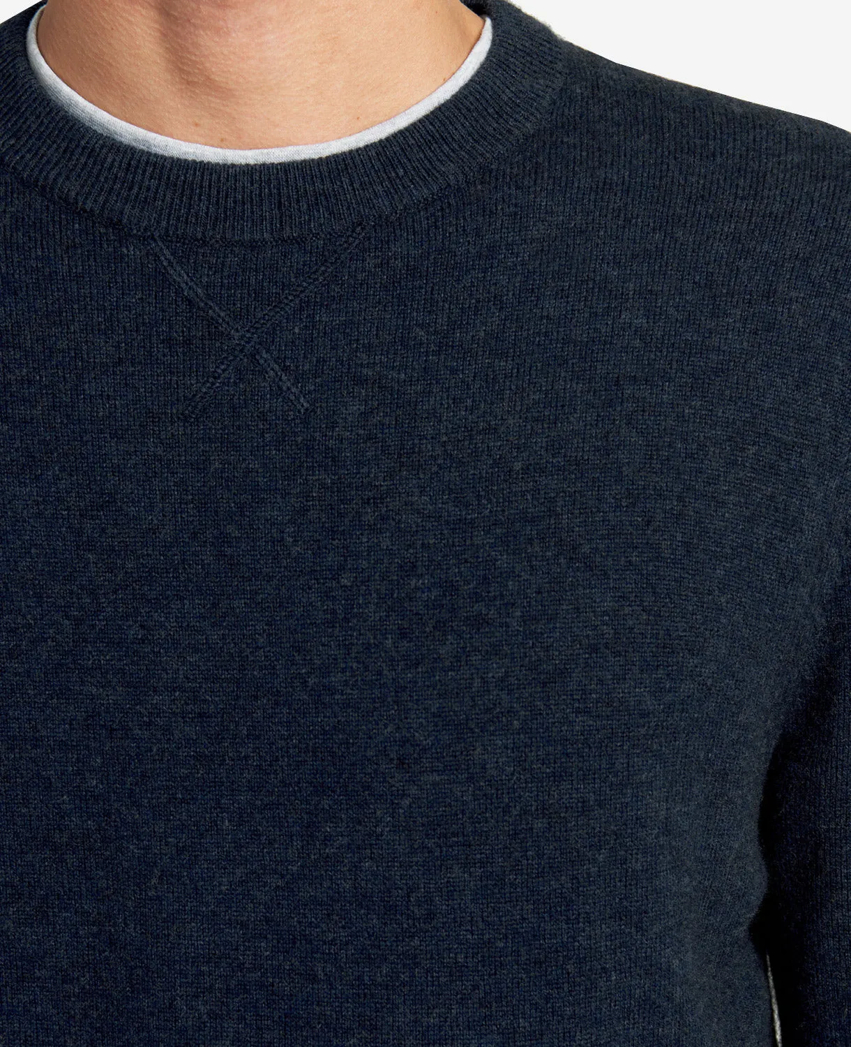 Site Exclusive! Crew Neck Cashmere Sweater