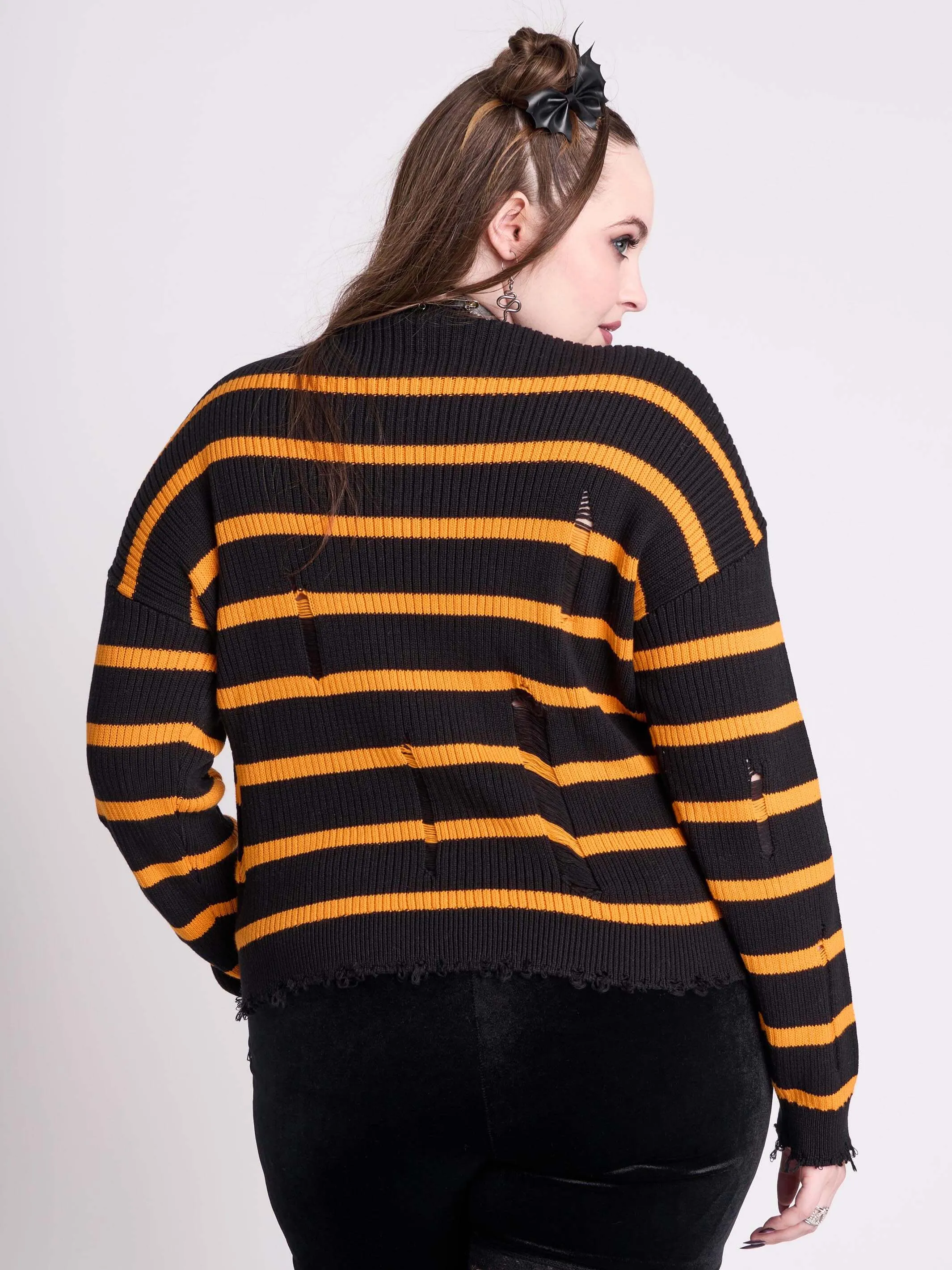 Spooky Stripe Sweater