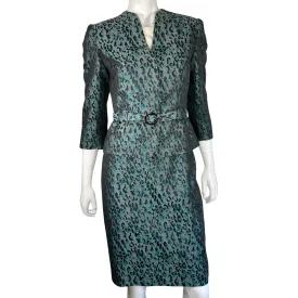 Tahari Modern Leopard Pattern Suit Set