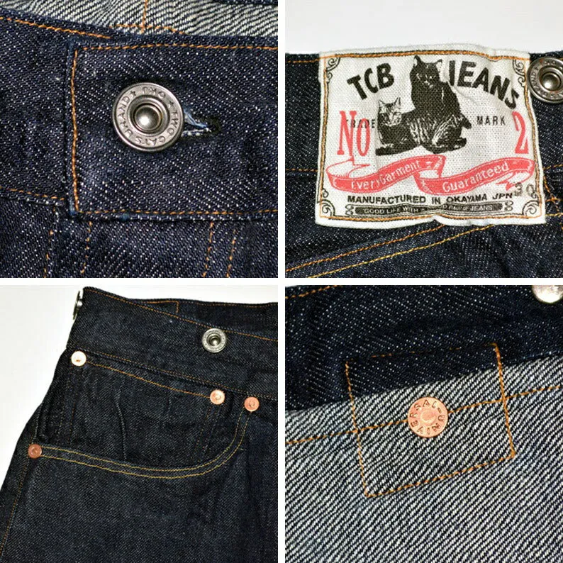 TCB jeans "No.2 Jeans 1890" 11.4oz Jeans