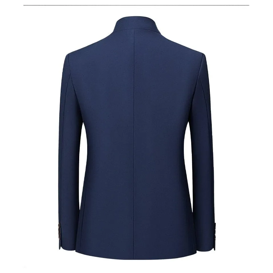 The Bellam Mandarin Collar Jacket - Multiple Colors