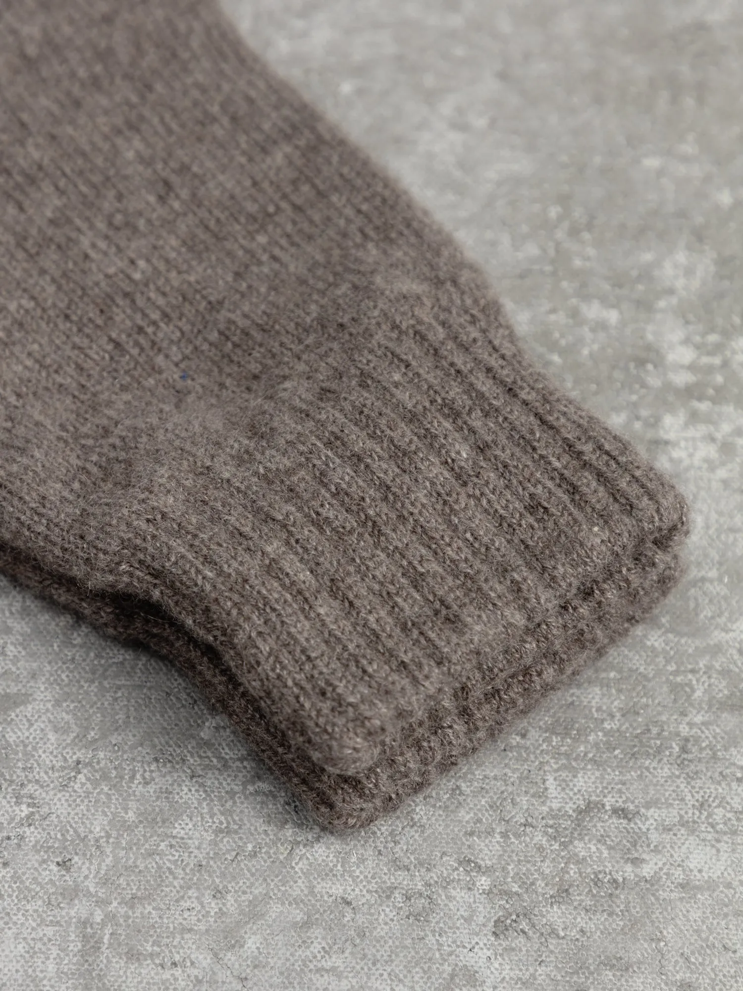 The Cashmere Gloves - Dark Taupe