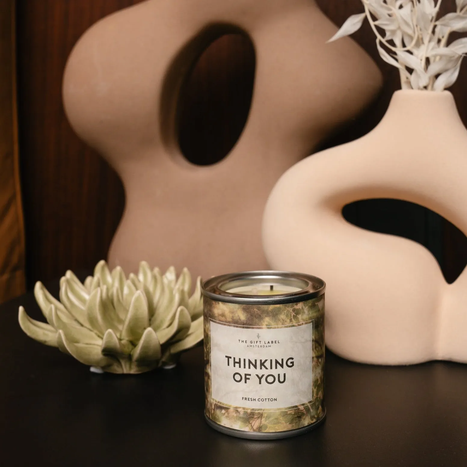 'Thinking of You' Candle Tin | Jasmine & Vanilla | 90g