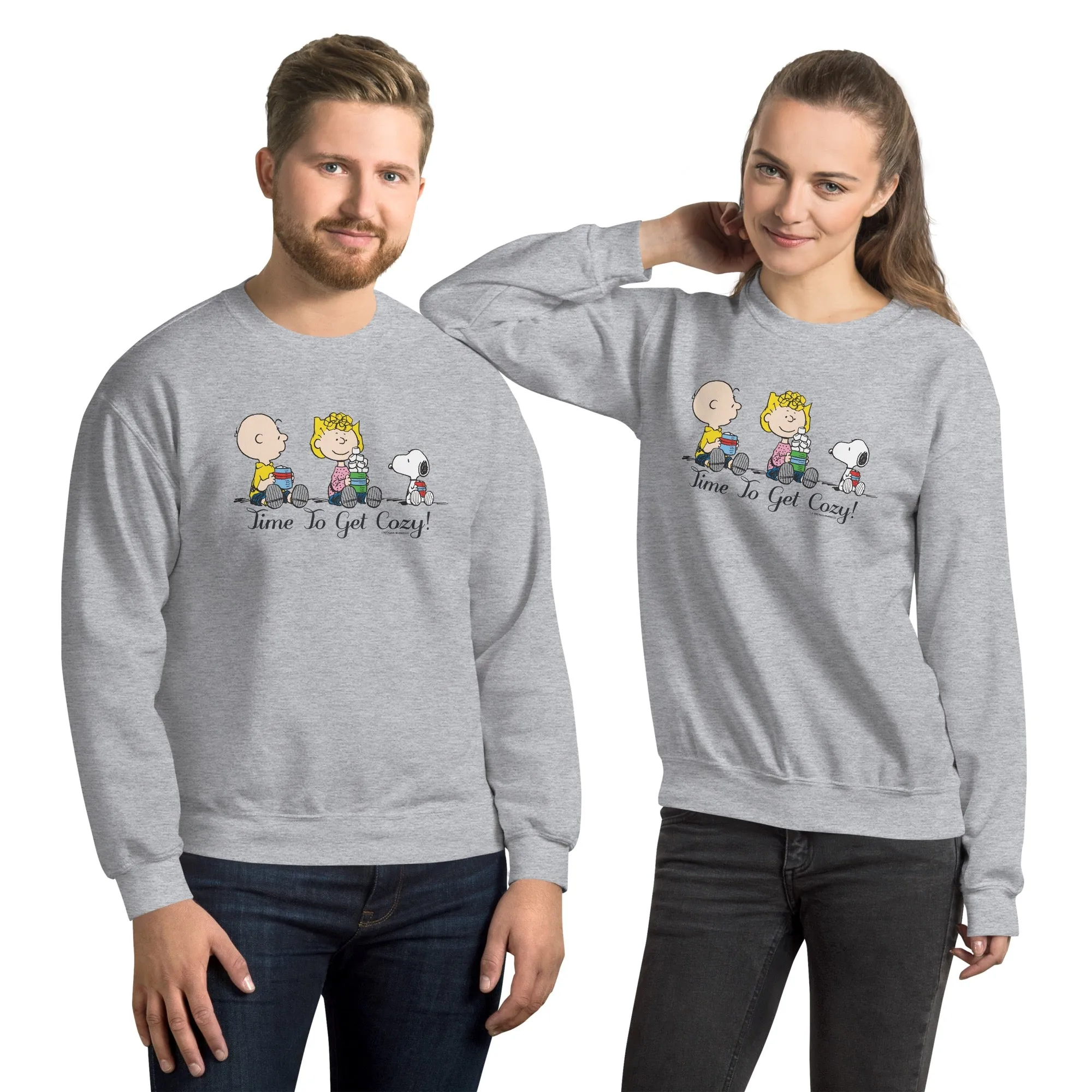 Time To Get Cozy Adult Sweatshirt