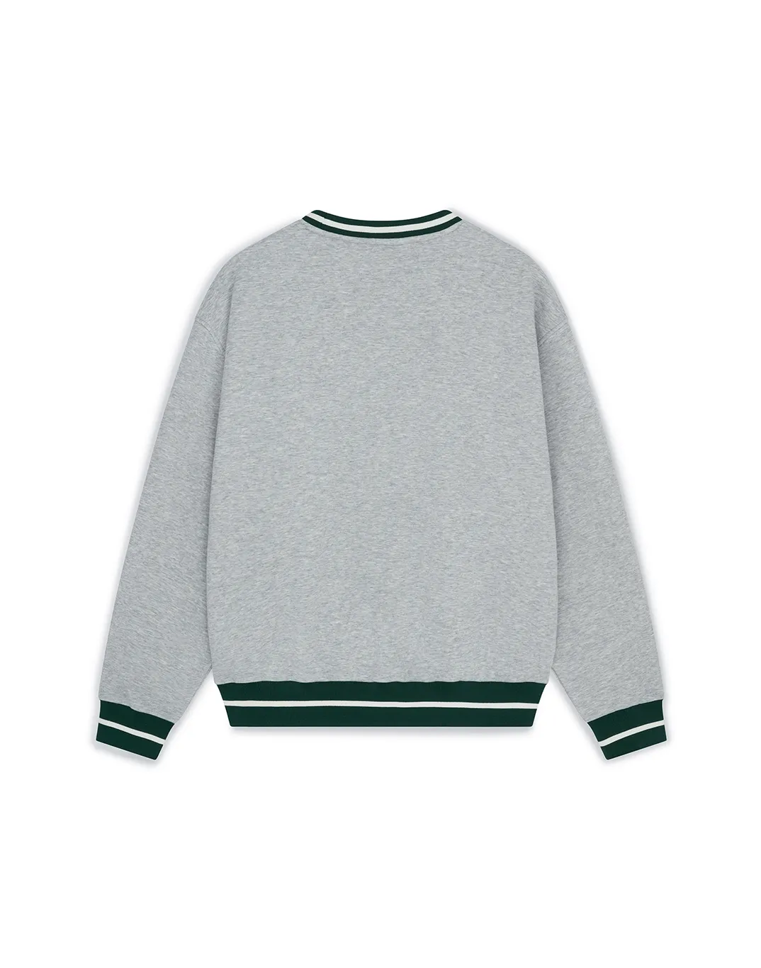 Varsity Crew in Grey Marl