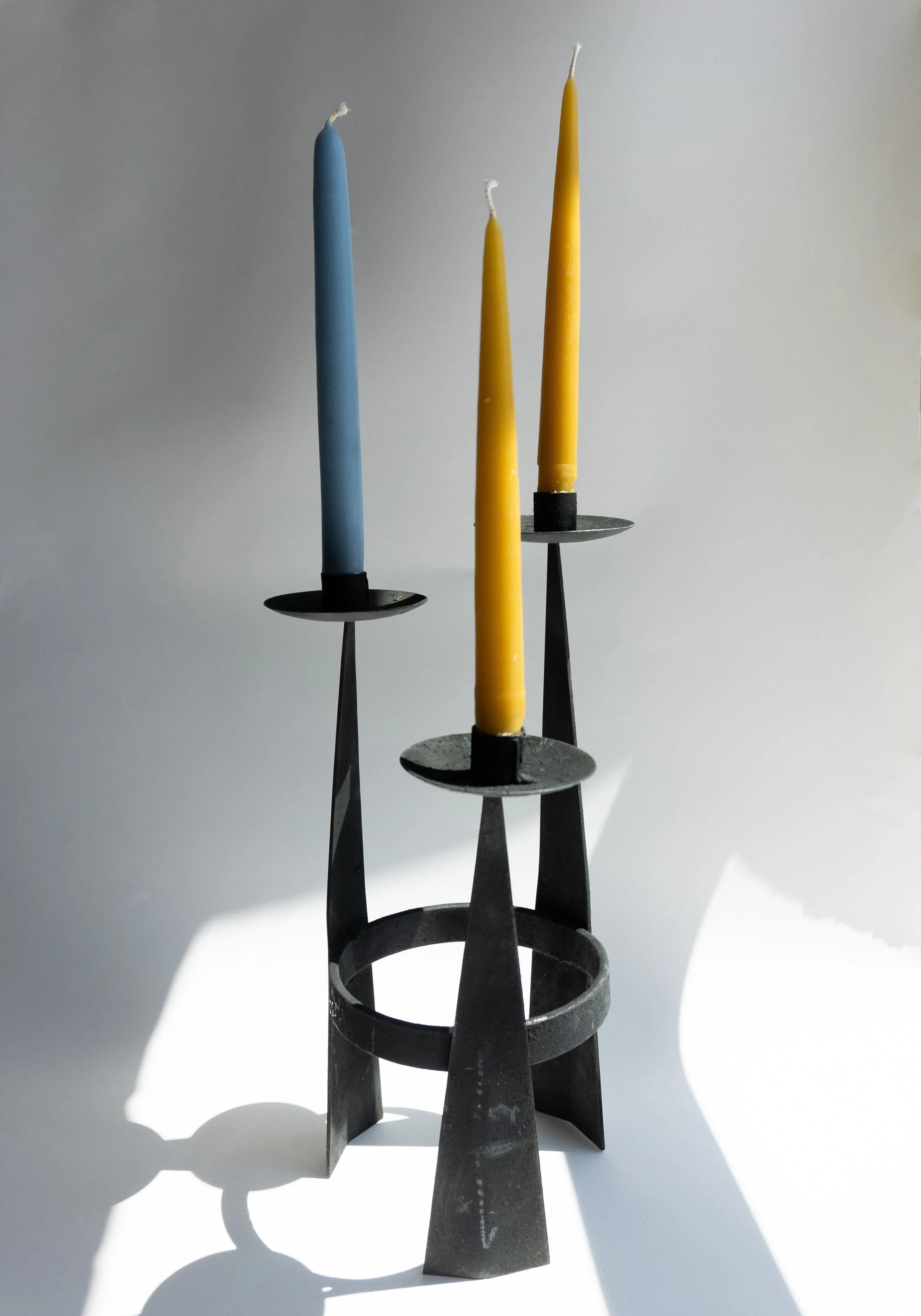 Vintage Brutalist Candelabra