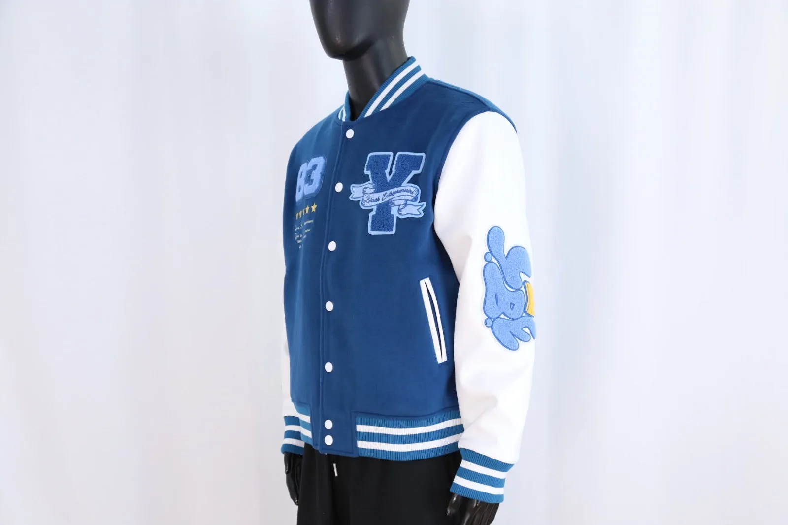 YBE Varsity Jacket - Blue