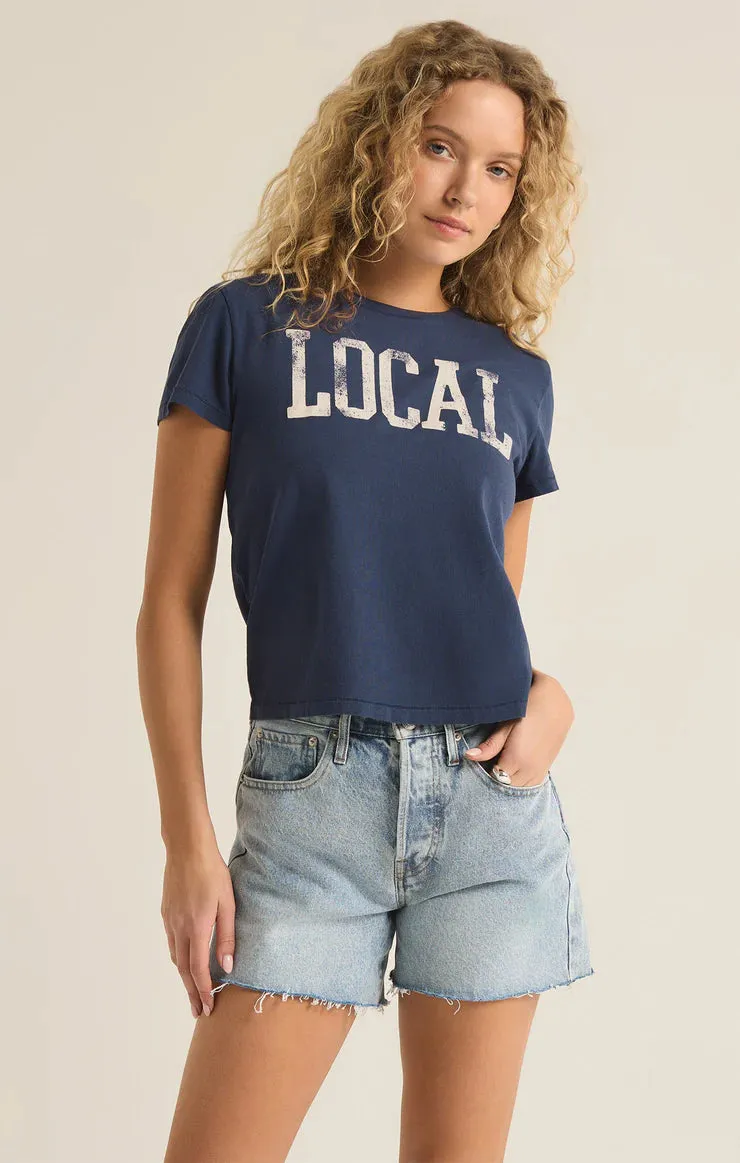 Z Supply Local Tourist Tee (Midnight)