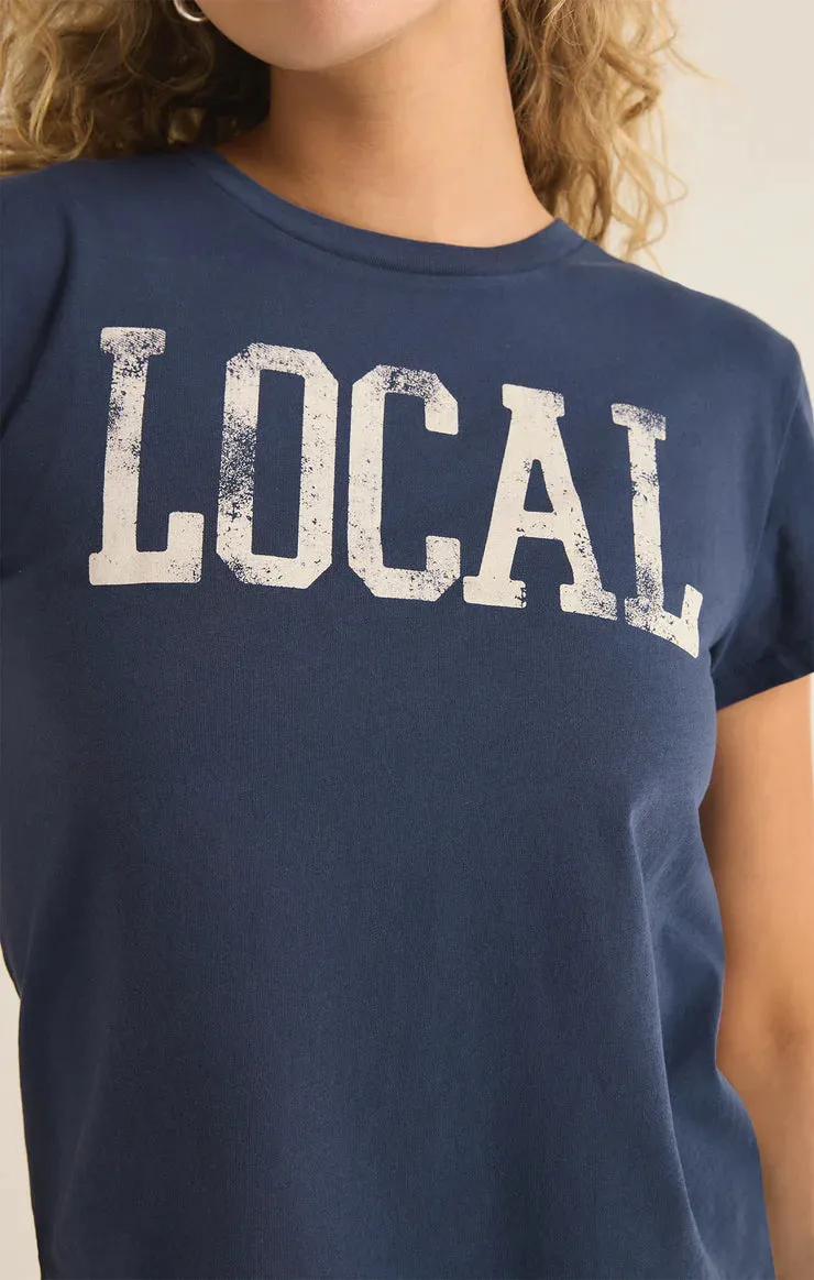 Z Supply Local Tourist Tee (Midnight)